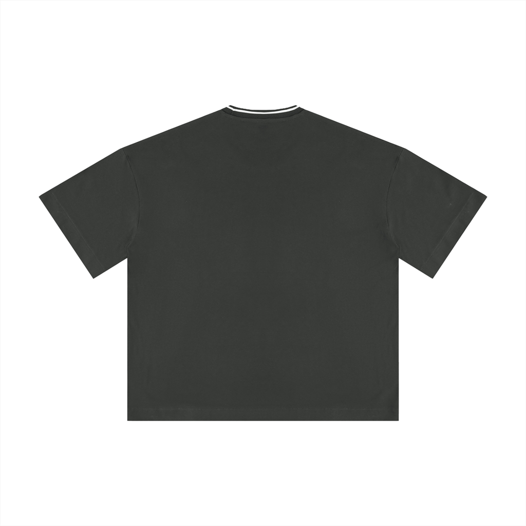 Boxy Ribbed T-Shirt