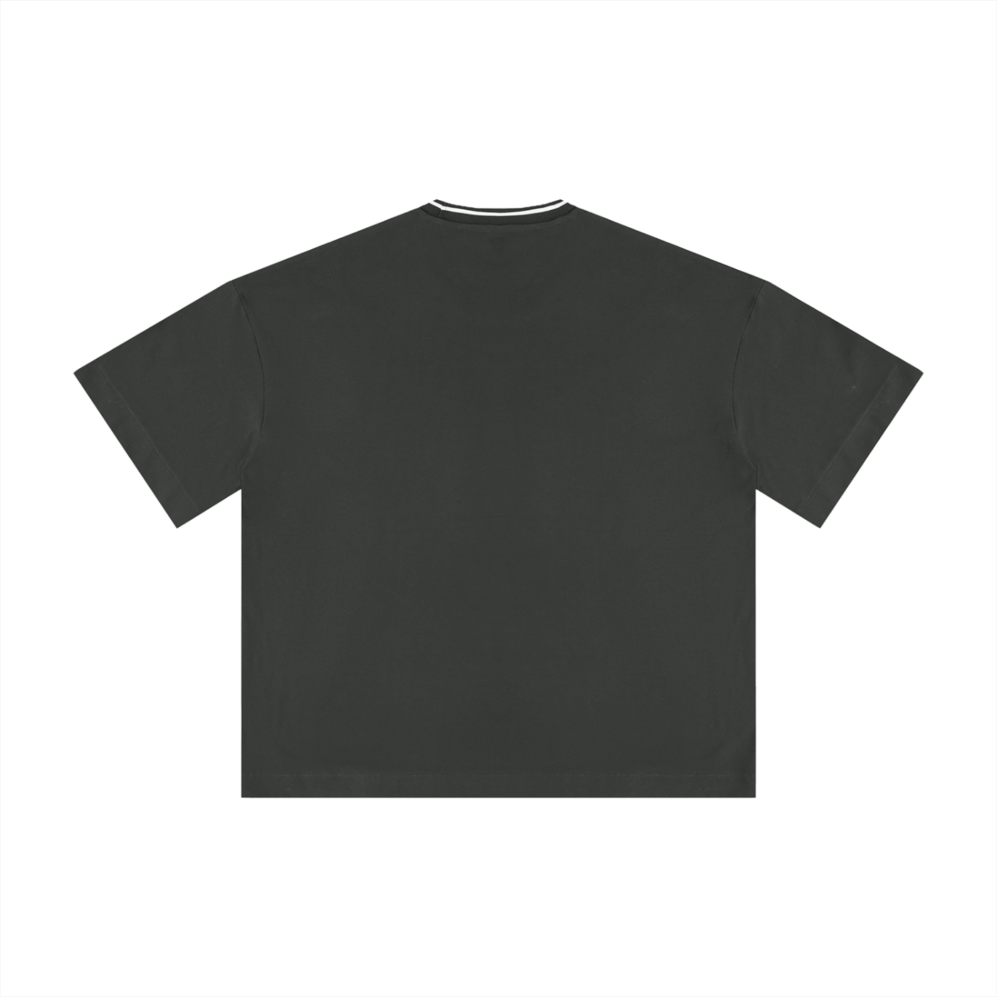 Boxy Ribbed T-Shirt