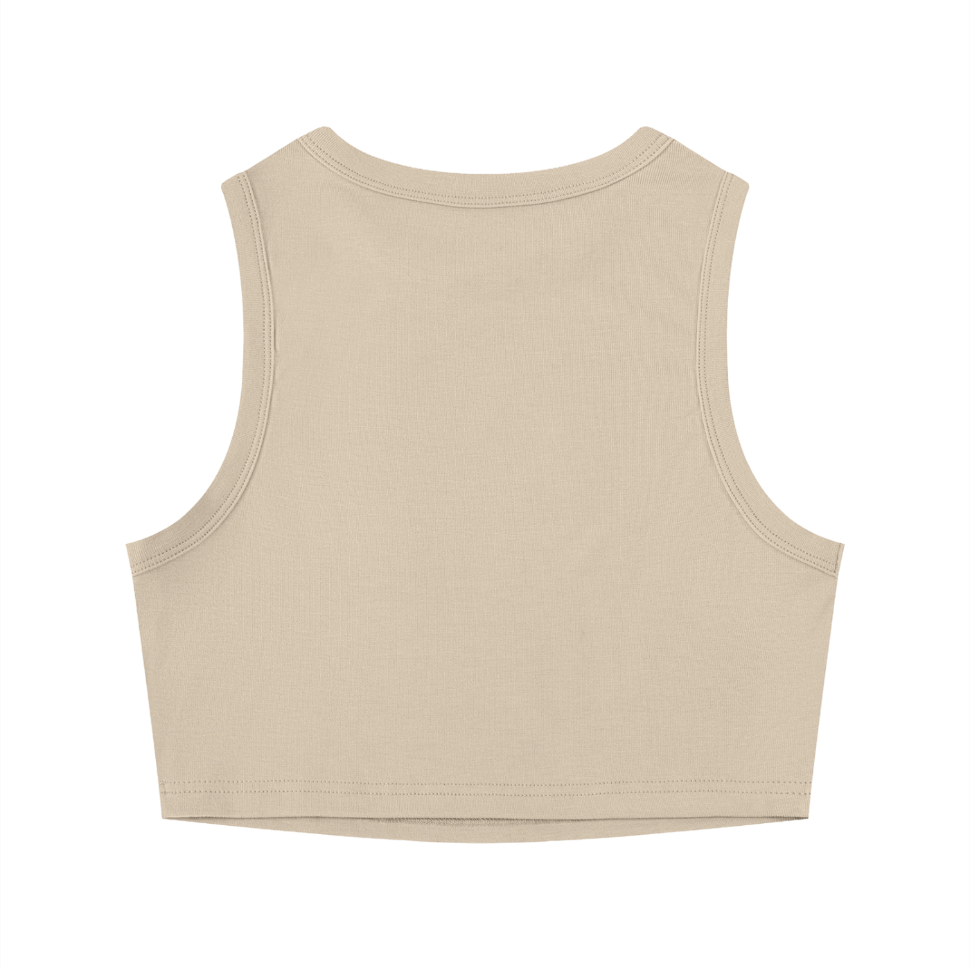 Women's Tight Crewneck Crop Top