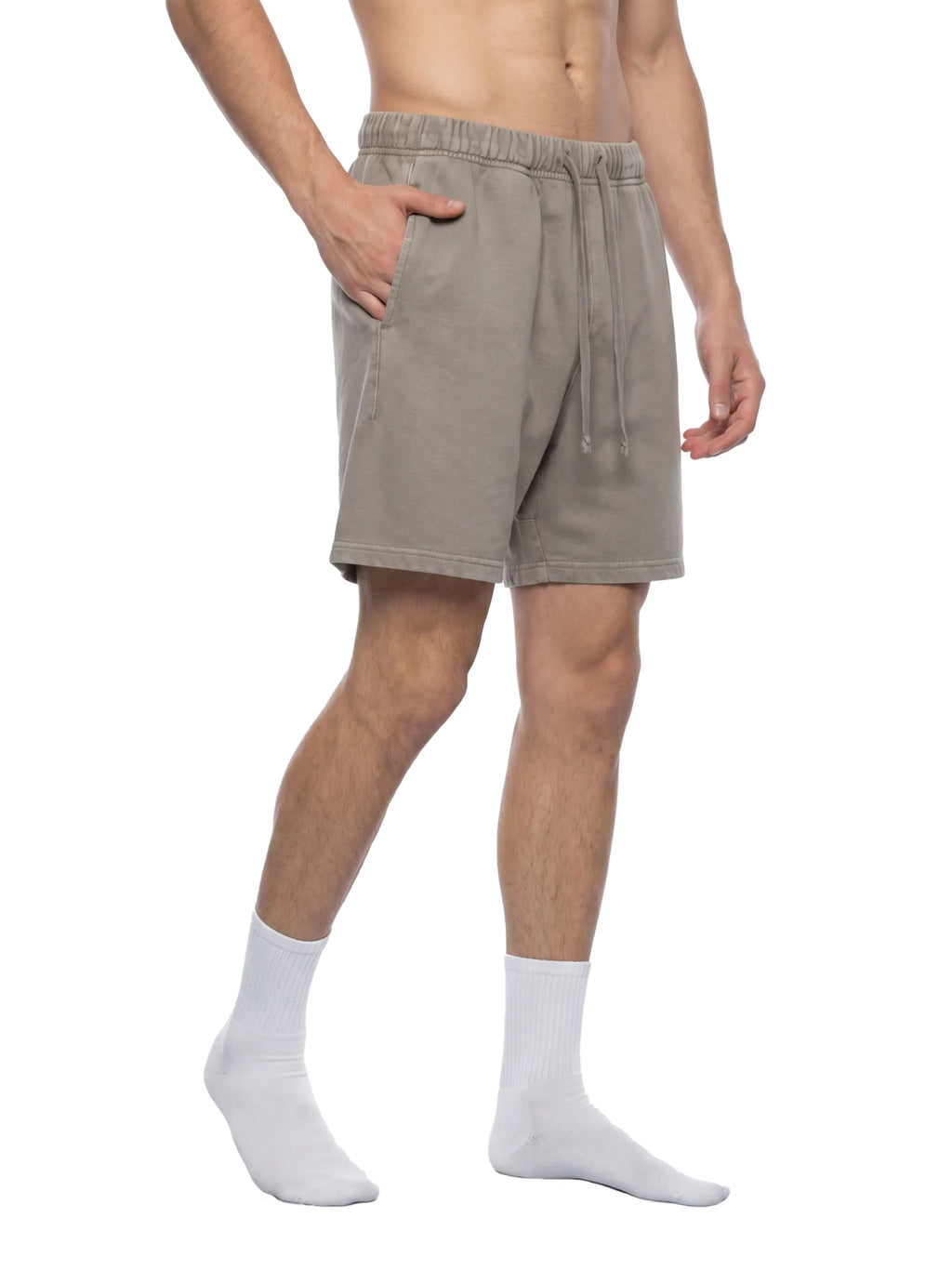 Vintage Wash Cotton Shorts