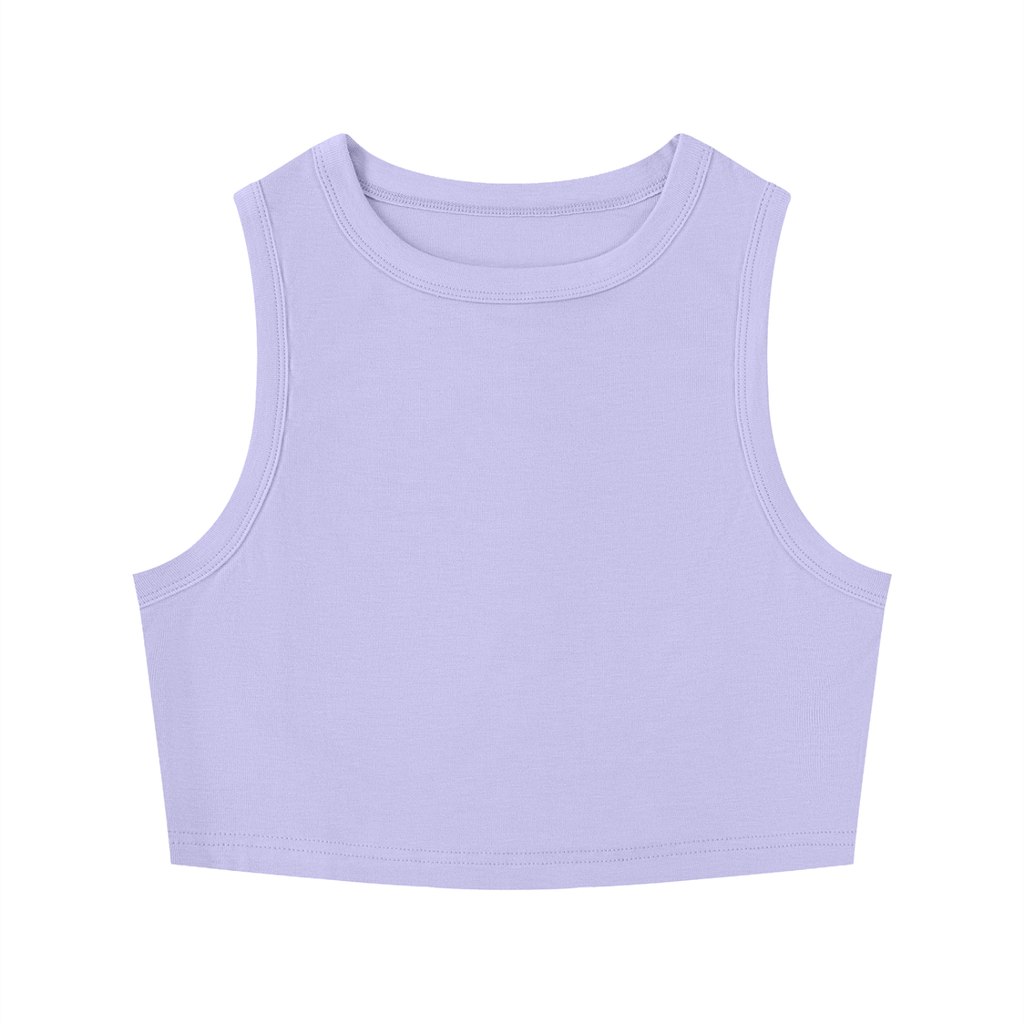 Women's Tight Crewneck Crop Top
