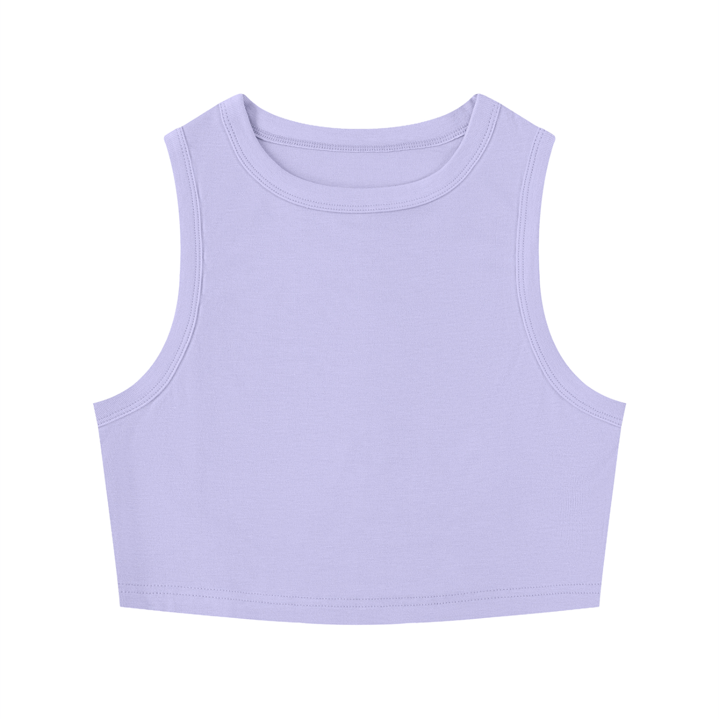 Women's Tight Crewneck Crop Top
