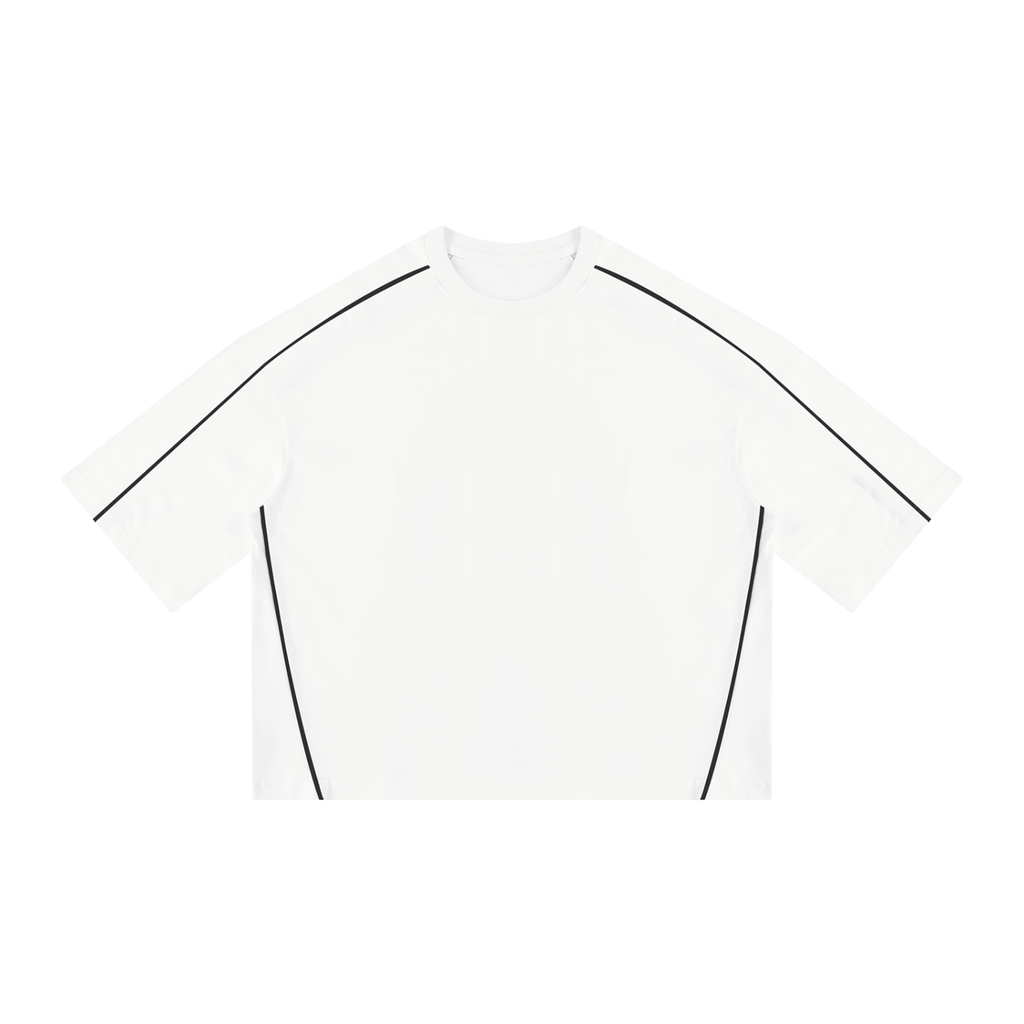Heavyweight Boxy Piping T-Shirt
