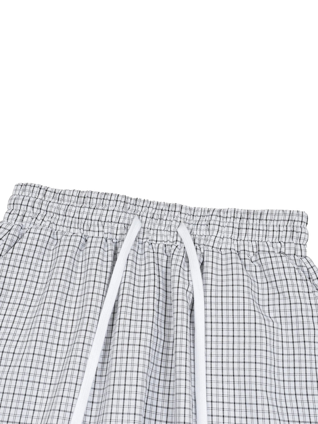 Plaid Loose Capri Shorts