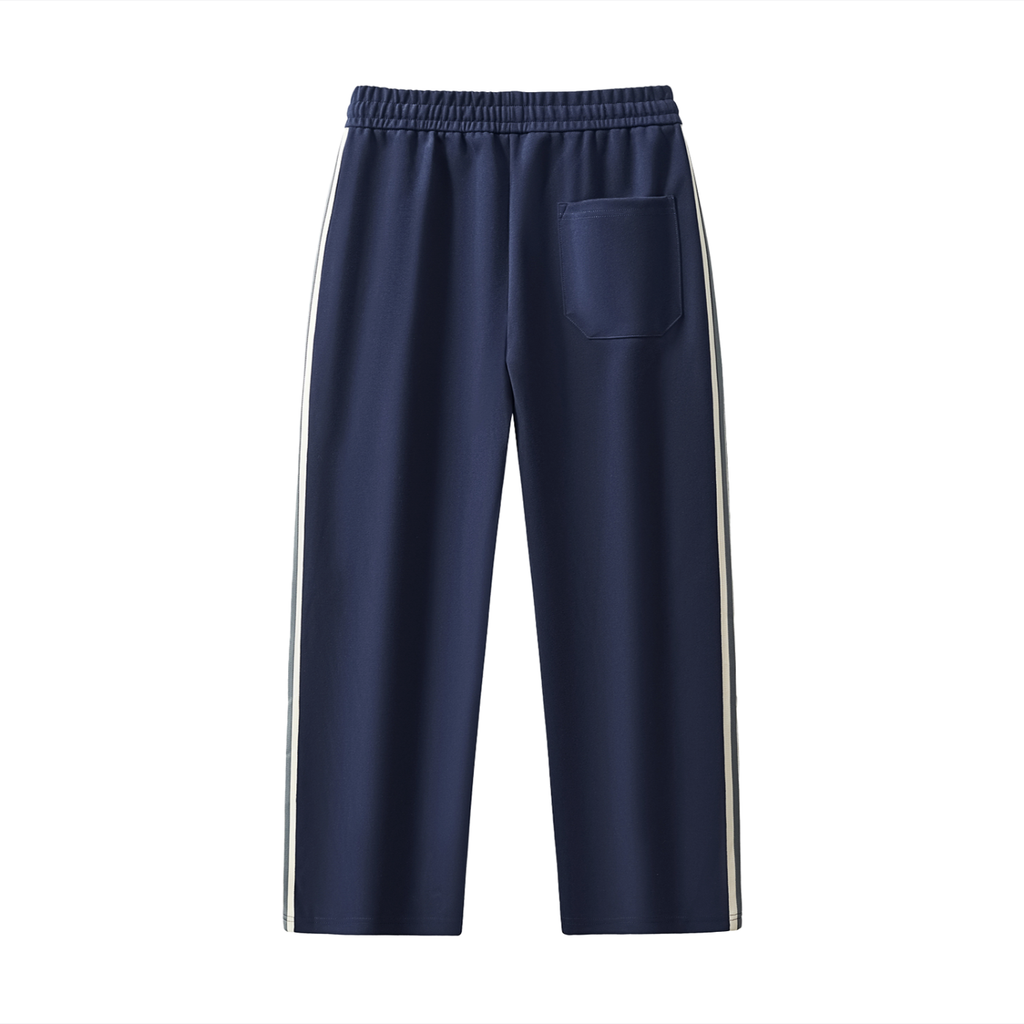 Contrast Side-Stripe Pants