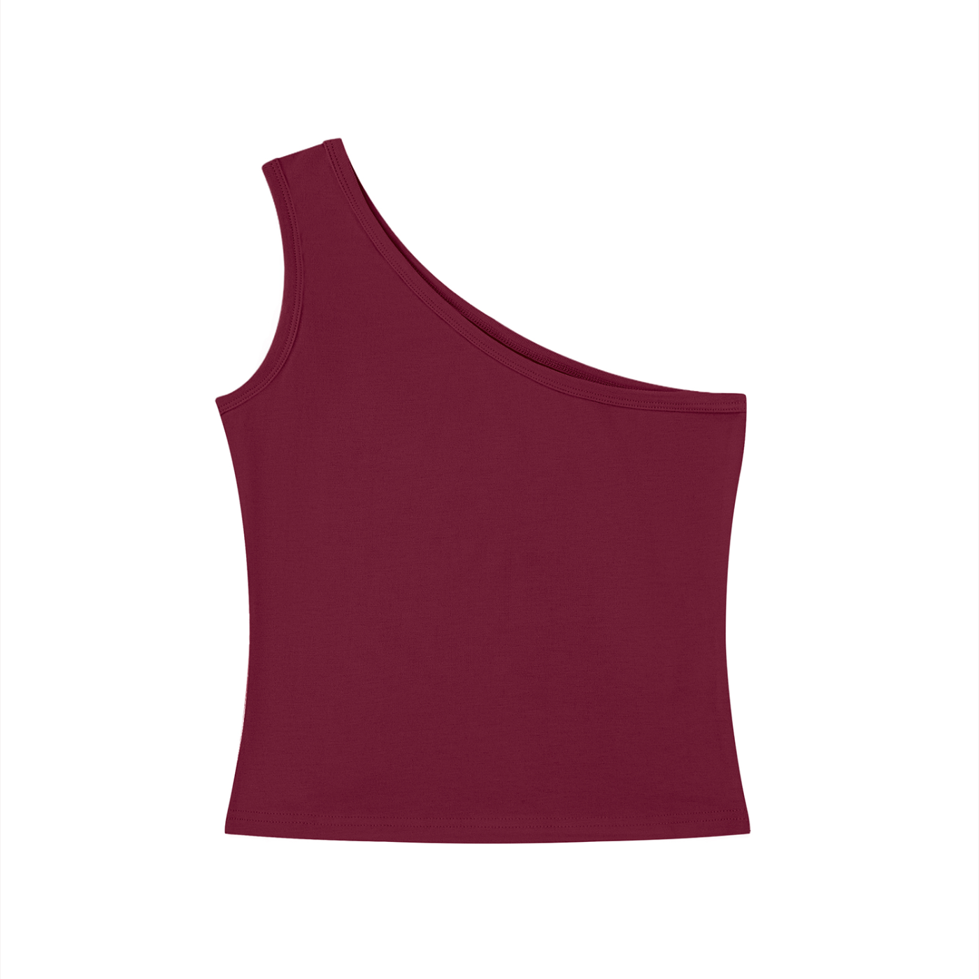 Women's One-Shoulder Crop Top
