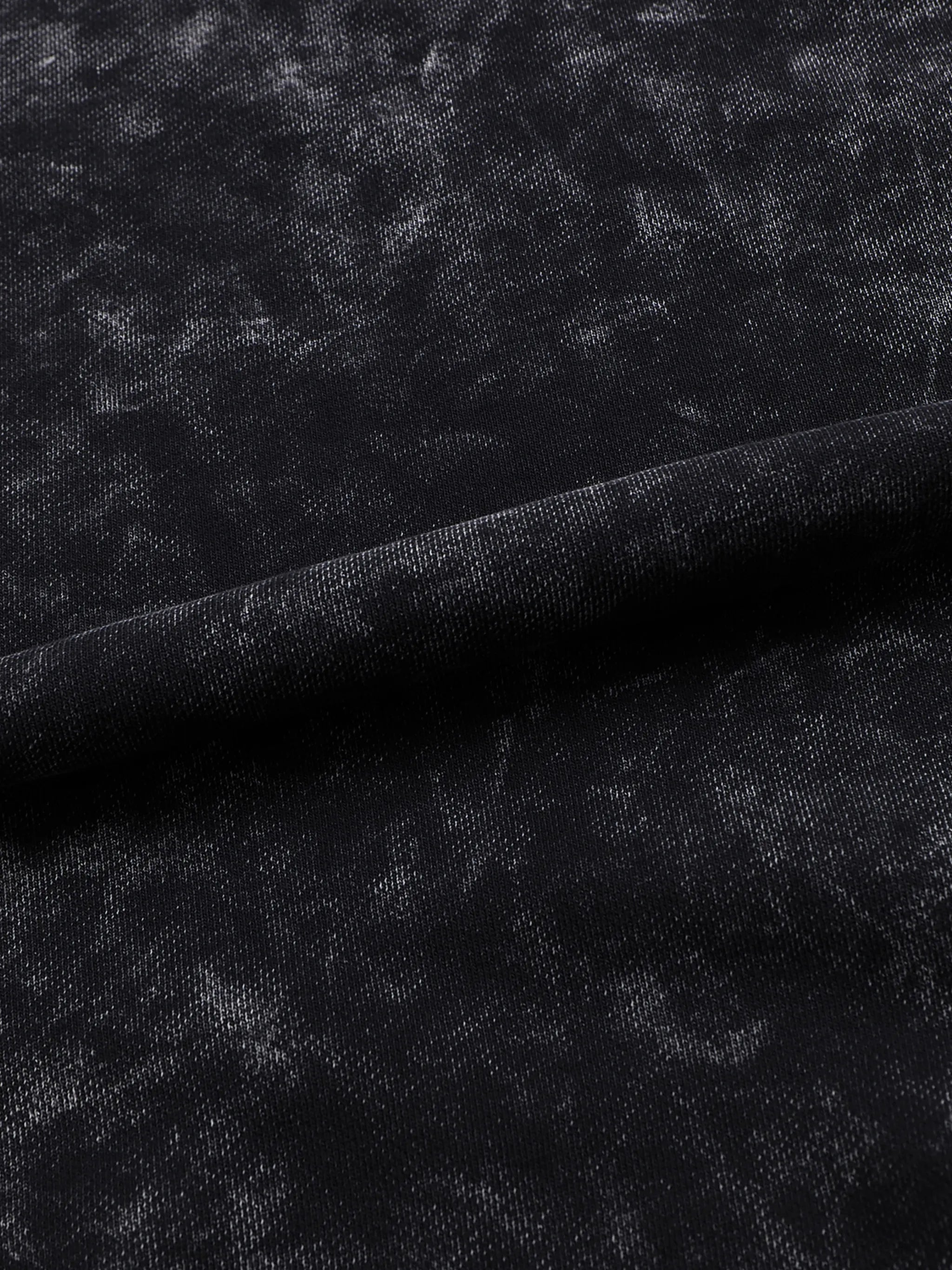 Snow Washed Hand-Frayed Sweatshirt