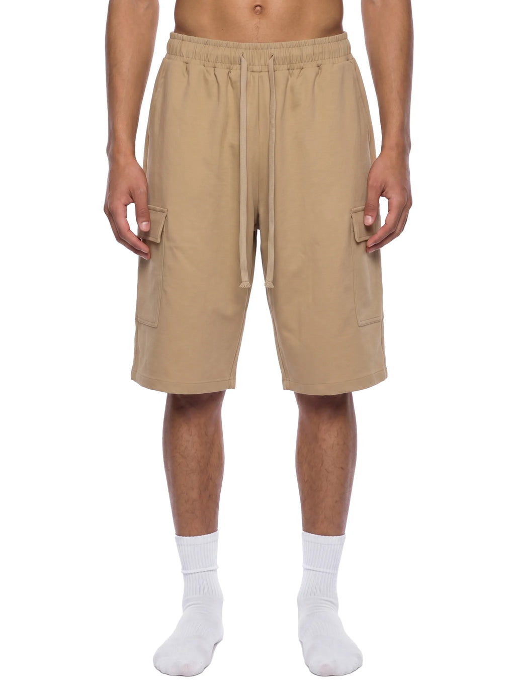 Drawstring Cargo Shorts