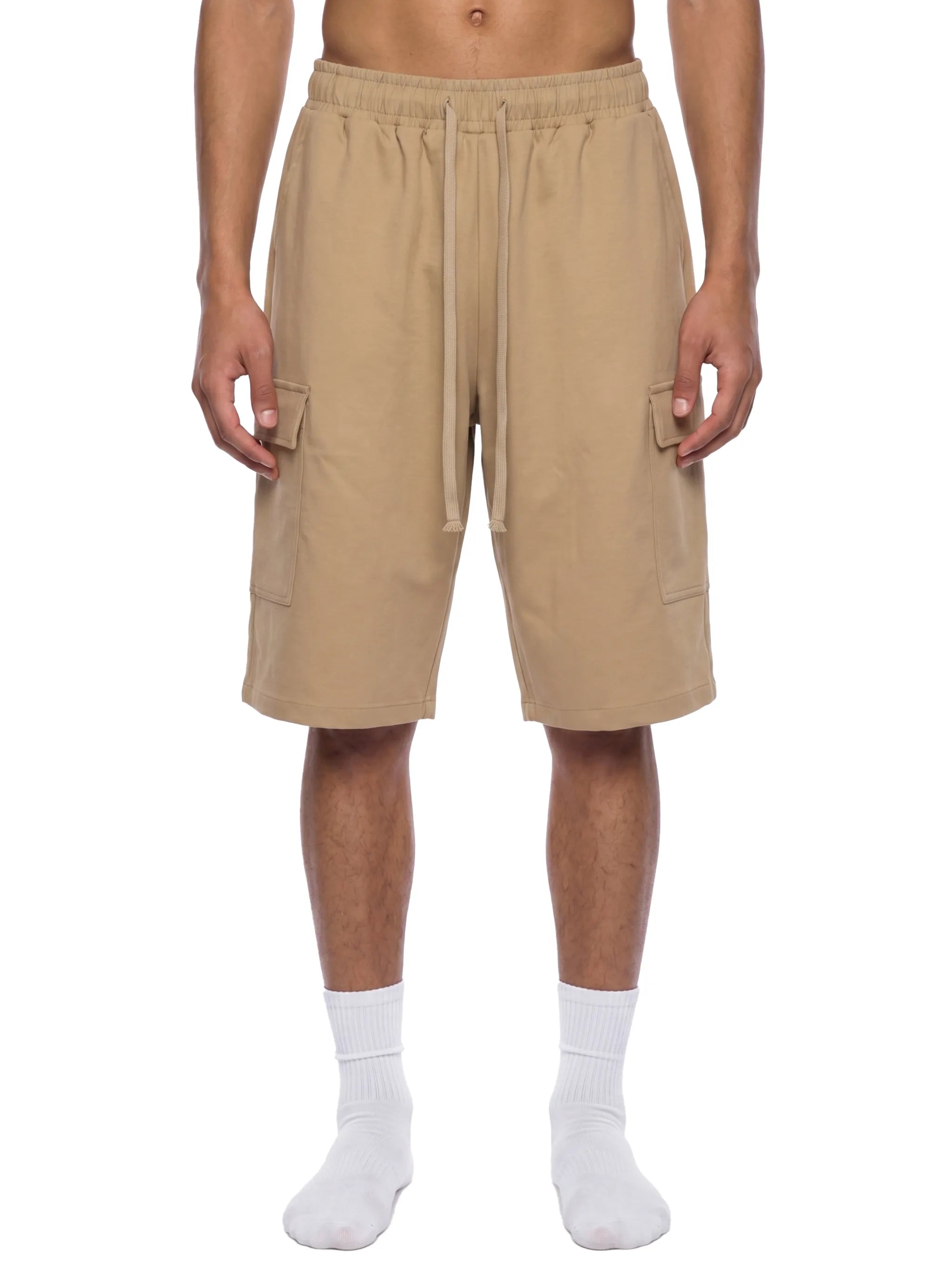 Drawstring Cargo Shorts