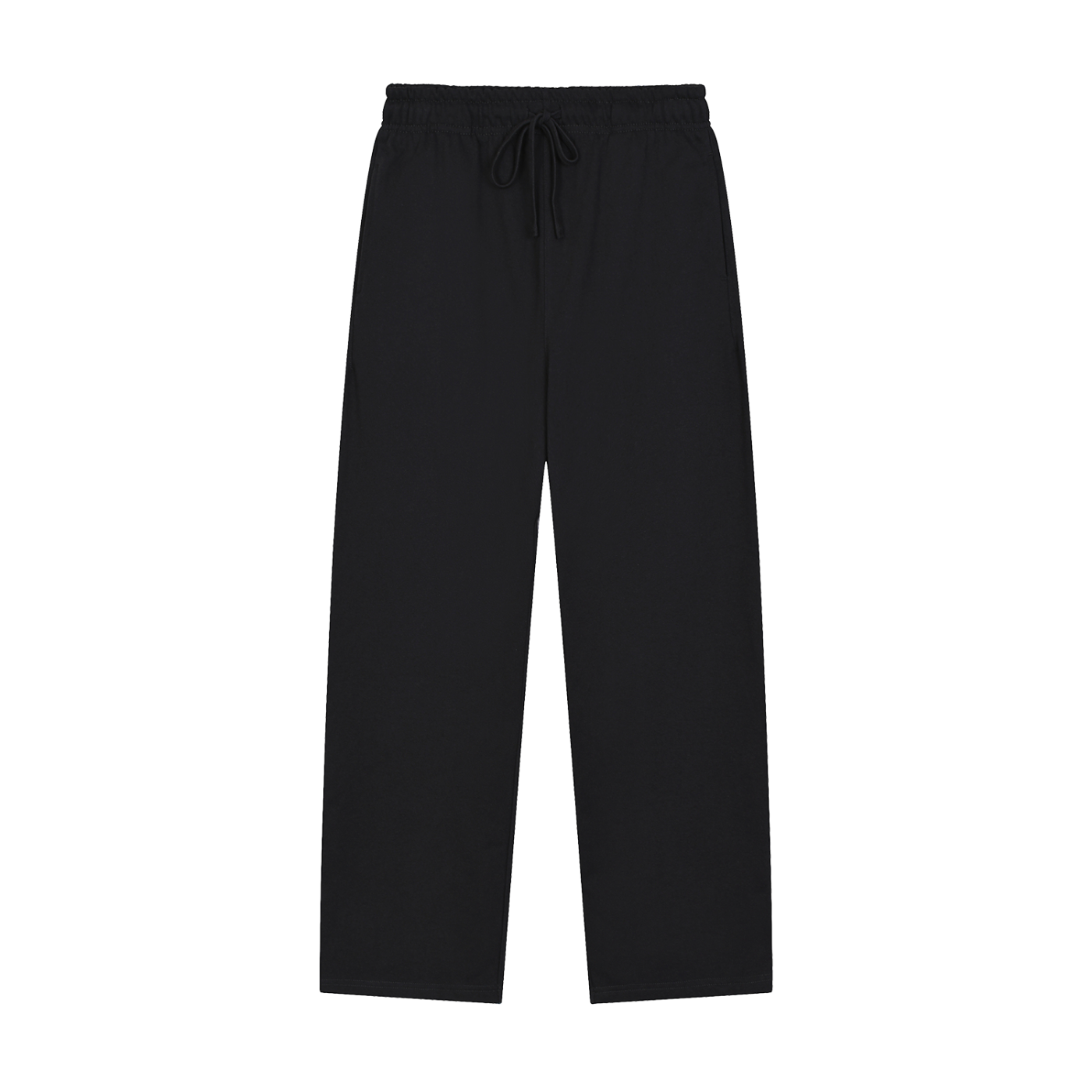 Essential Drawstring Straight-Leg Sweatpants