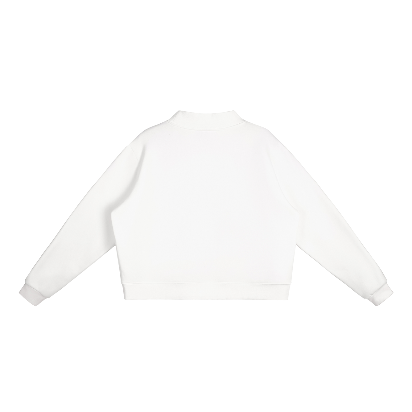 Essential Fleece Mock-Neck Sweatshirt