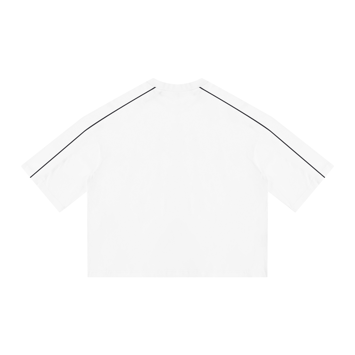 Heavyweight Boxy Piping T-Shirt