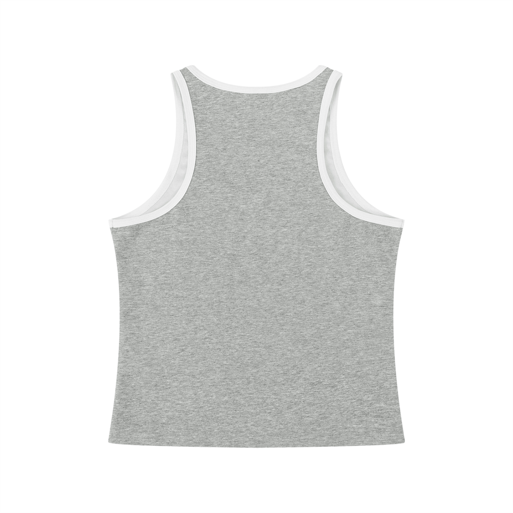Women's Color Block Crop Top