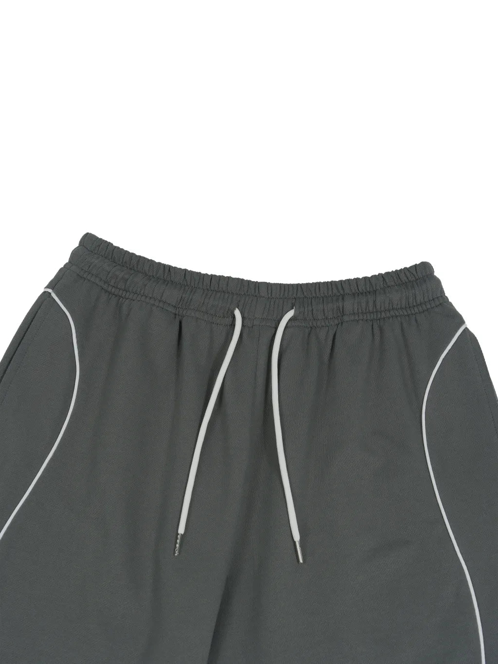 Piping Drawstring Shorts