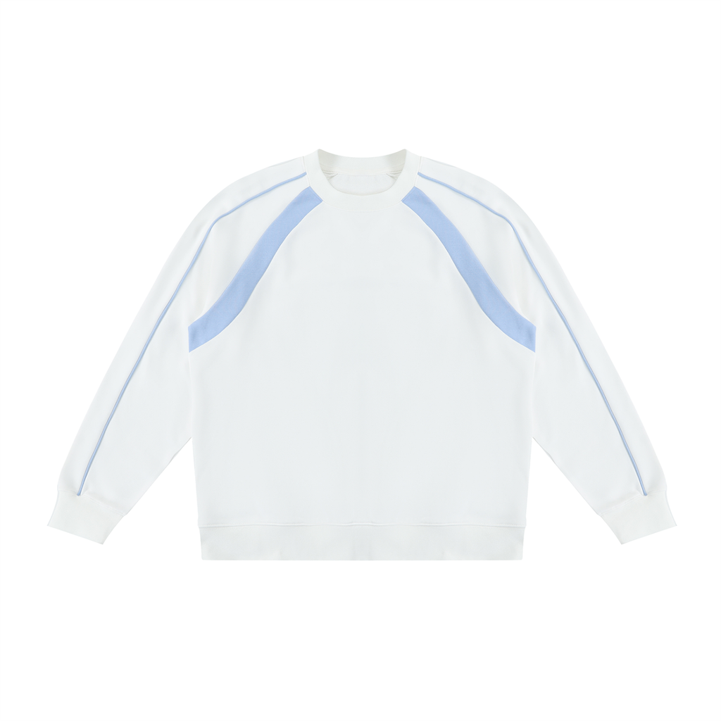 Color Block Crewneck Sweatshirt