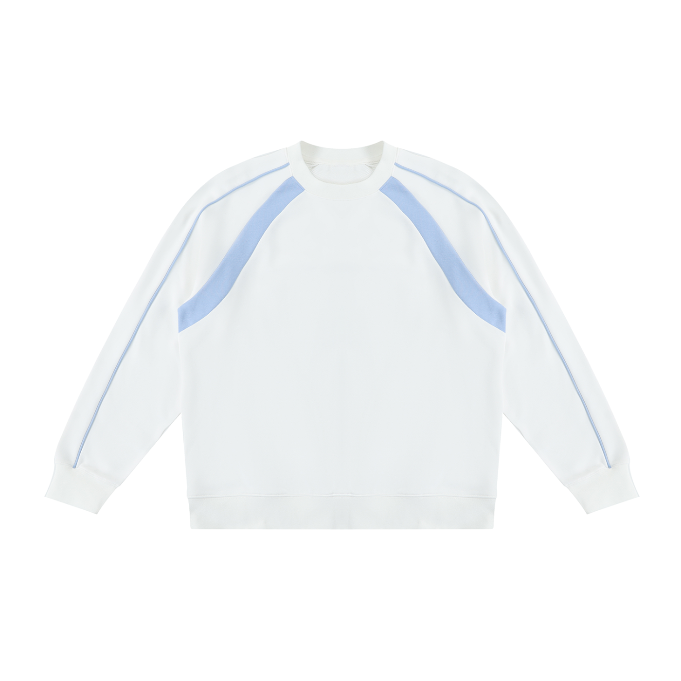 Color Block Crewneck Sweatshirt