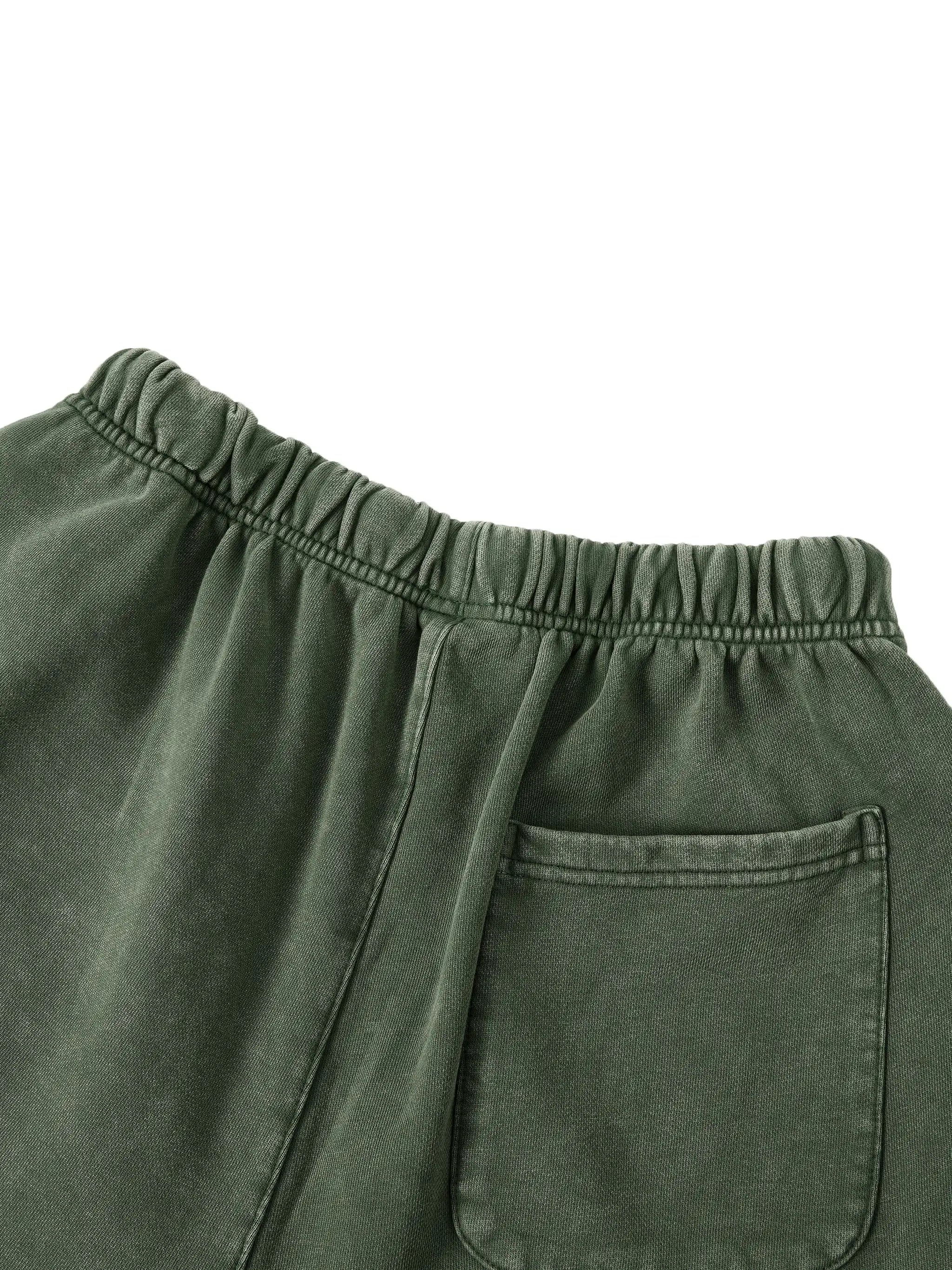 Vintage Wash Cotton Shorts