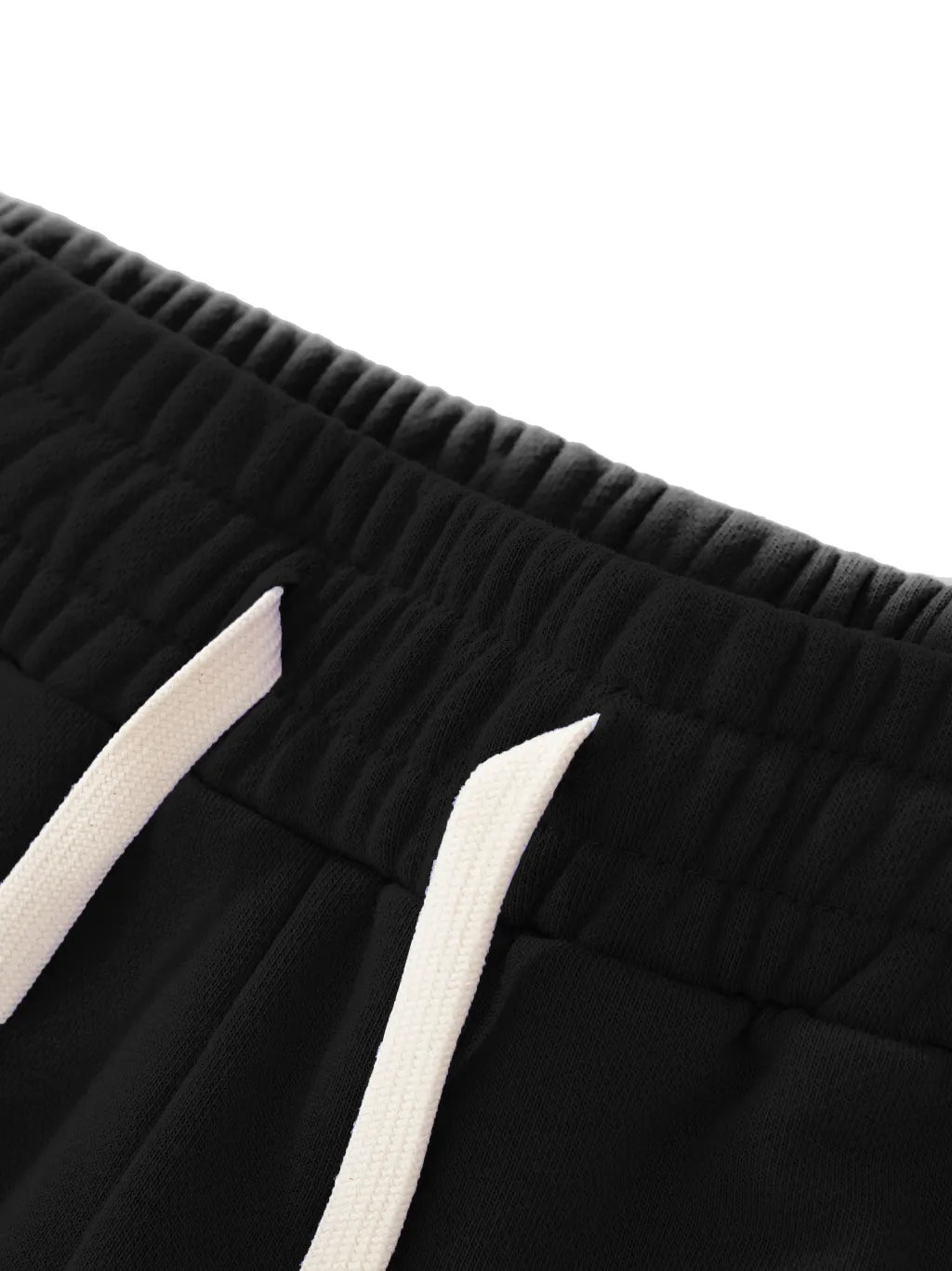 Sun Fade Raw Edge Cotton Shorts