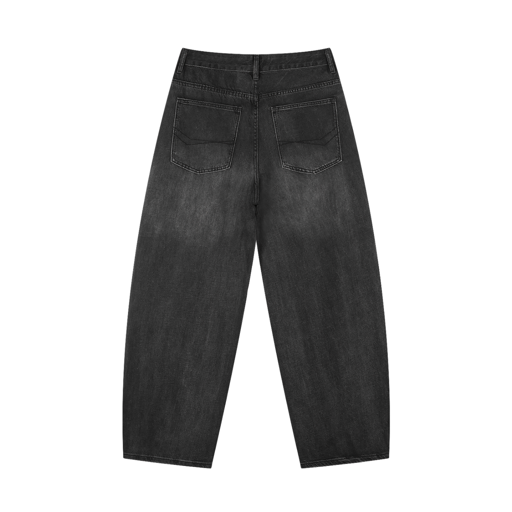 Men's Sunfade Vintage Barrel Leg Jeans