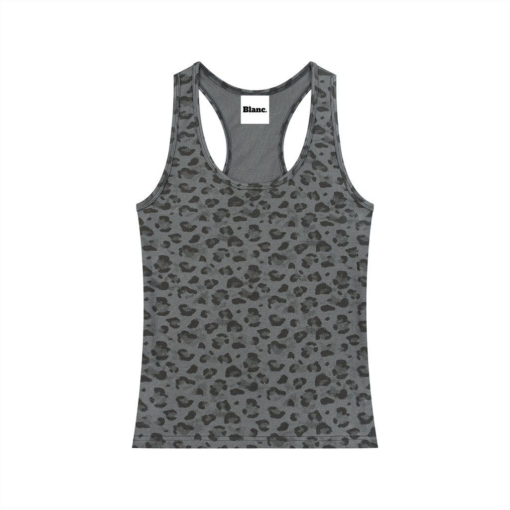 Women's Leopard Print Crop Top