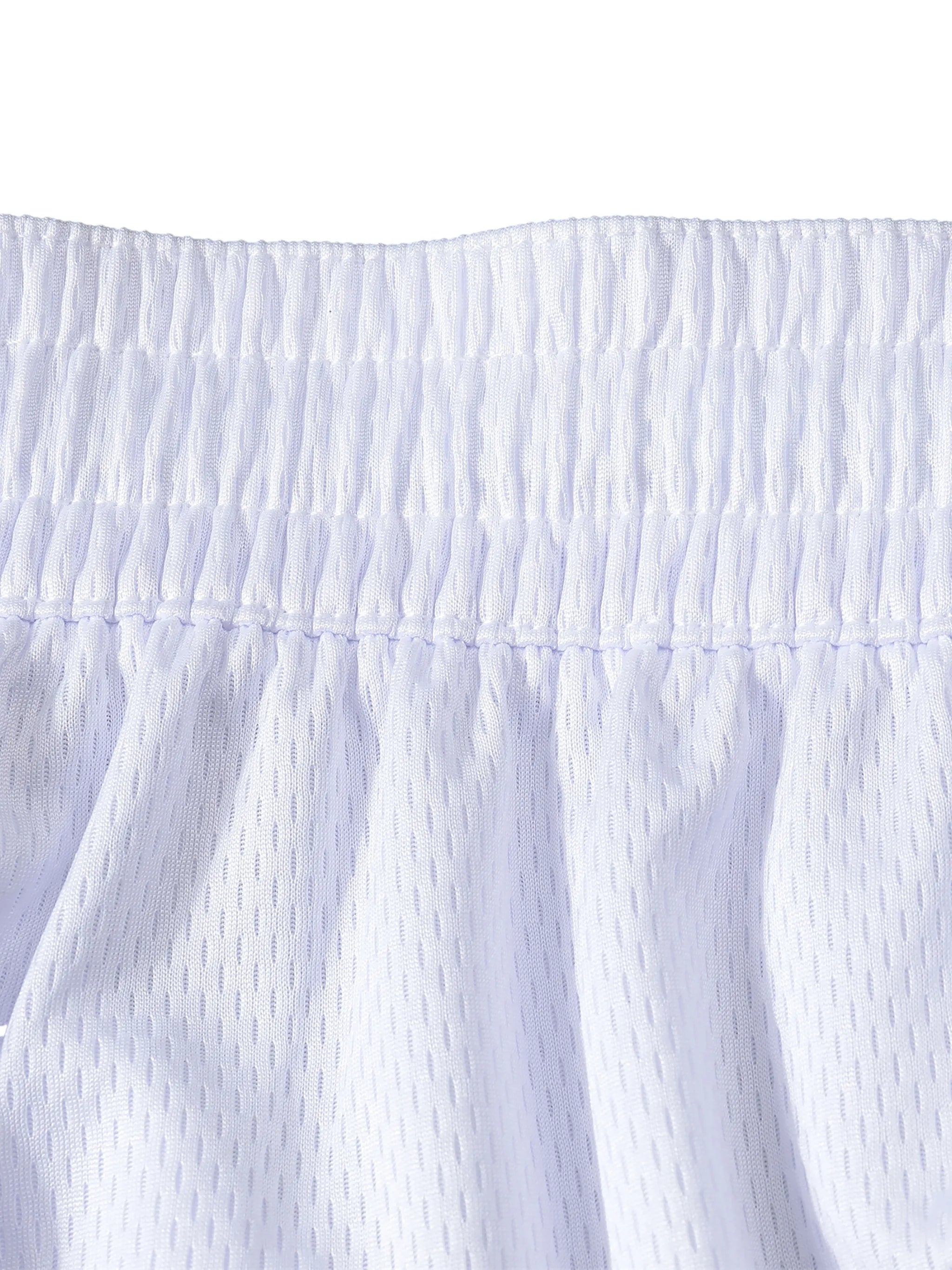 Classic Stripe Trim Basketball Shorts