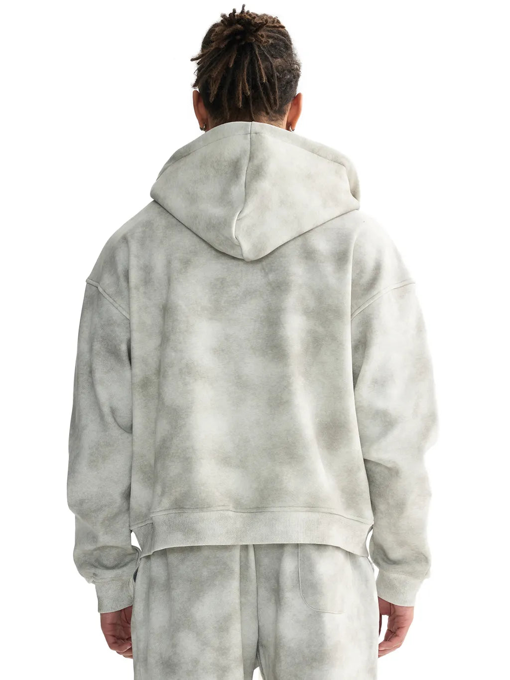 Snow Zip-Up Fleece Hoodie