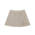 Pocketed A-Line Skirt