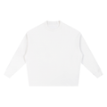 Knitted Round Neck Oversized Sweatshirt