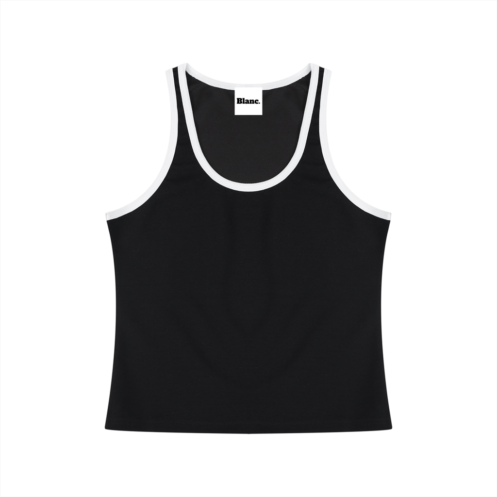 Women's Color Block Crop Top