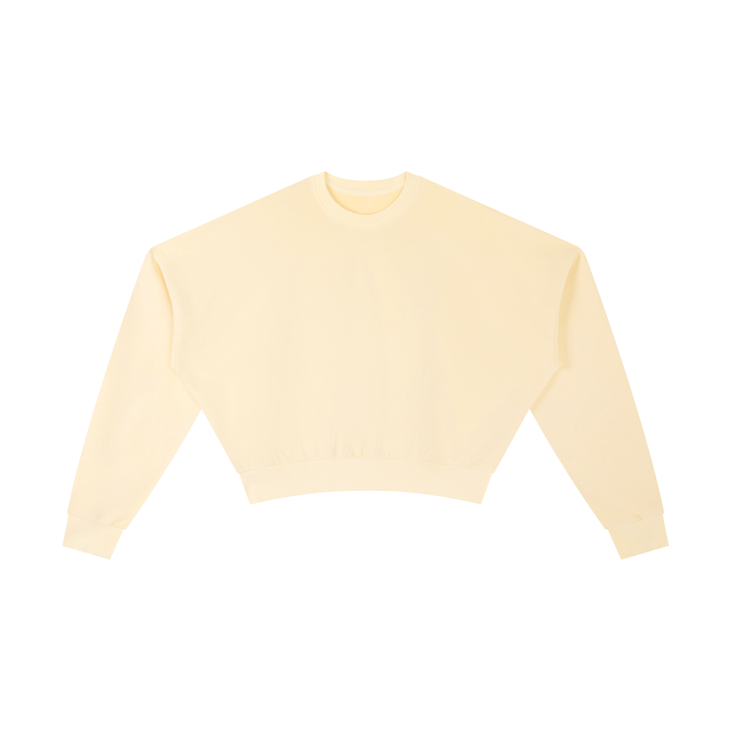 Vintage Washed Cropped Sweatshirt