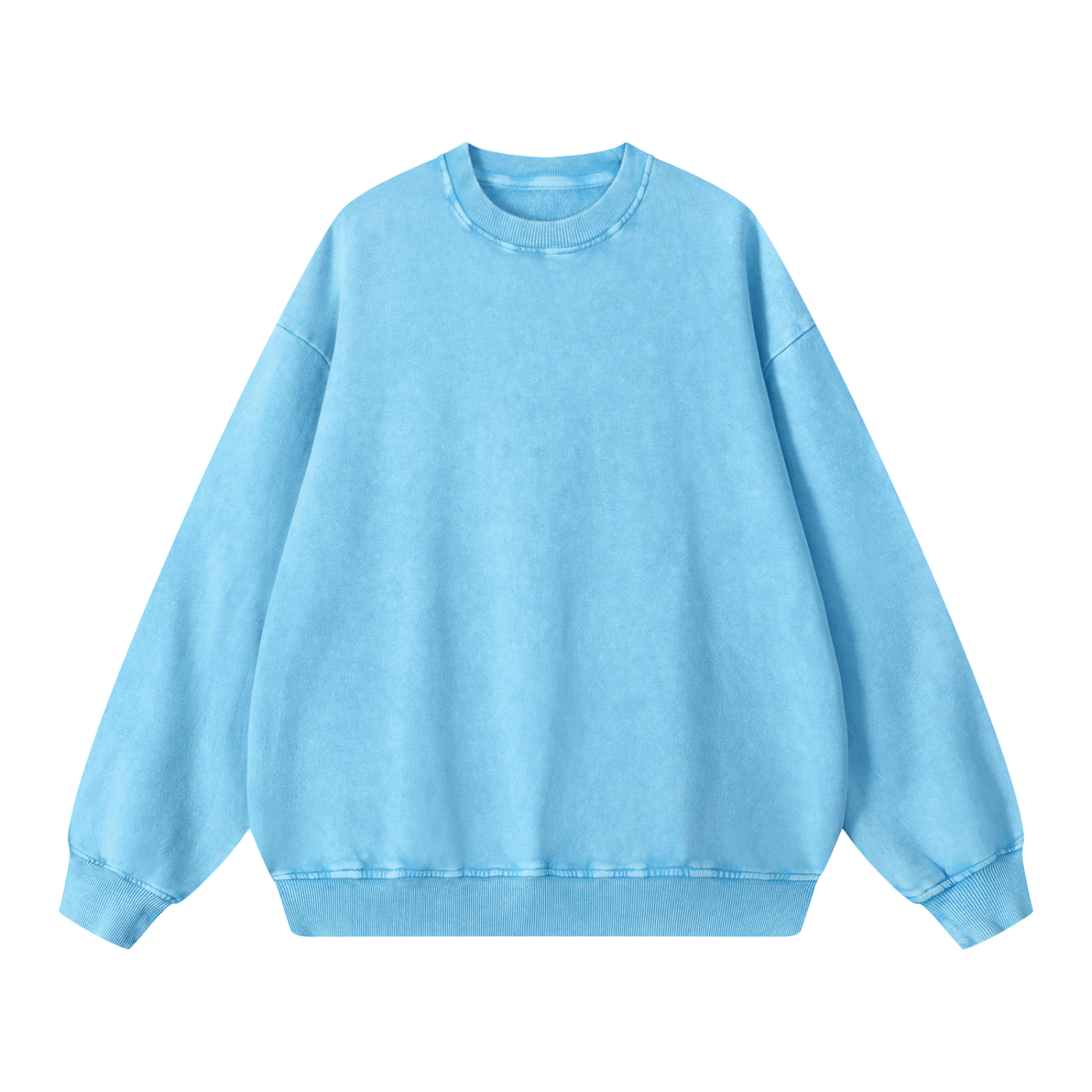 Snow Washed Oversized Sweatshirt