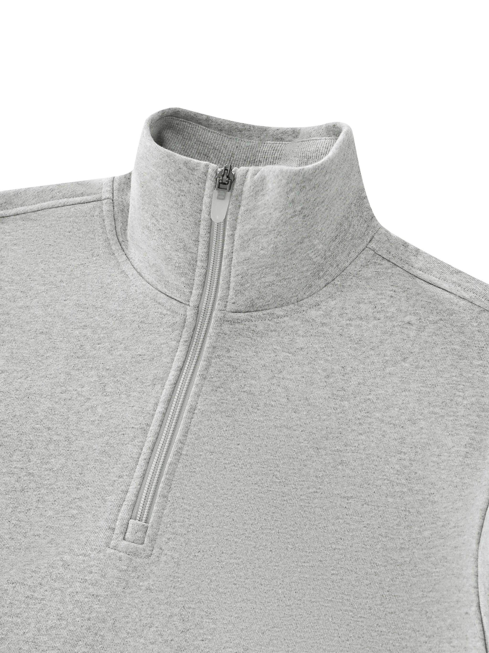 Women’s Mock-Neck Quarter-Zip Sweatshirt