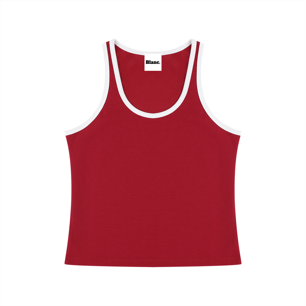 Women's Color Block Crop Top