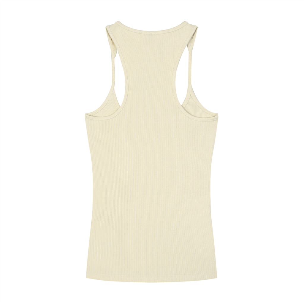 Ribbed Racerback Crop Top