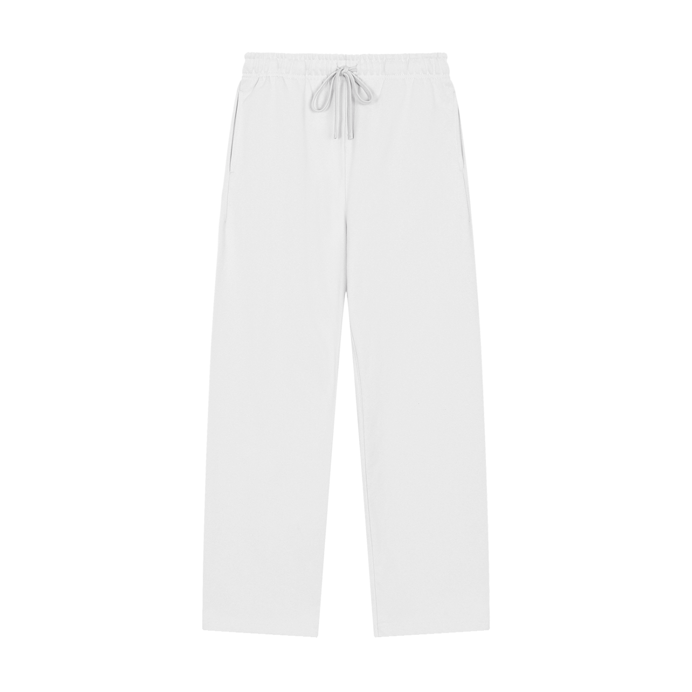 Essential Drawstring Straight-Leg Sweatpants