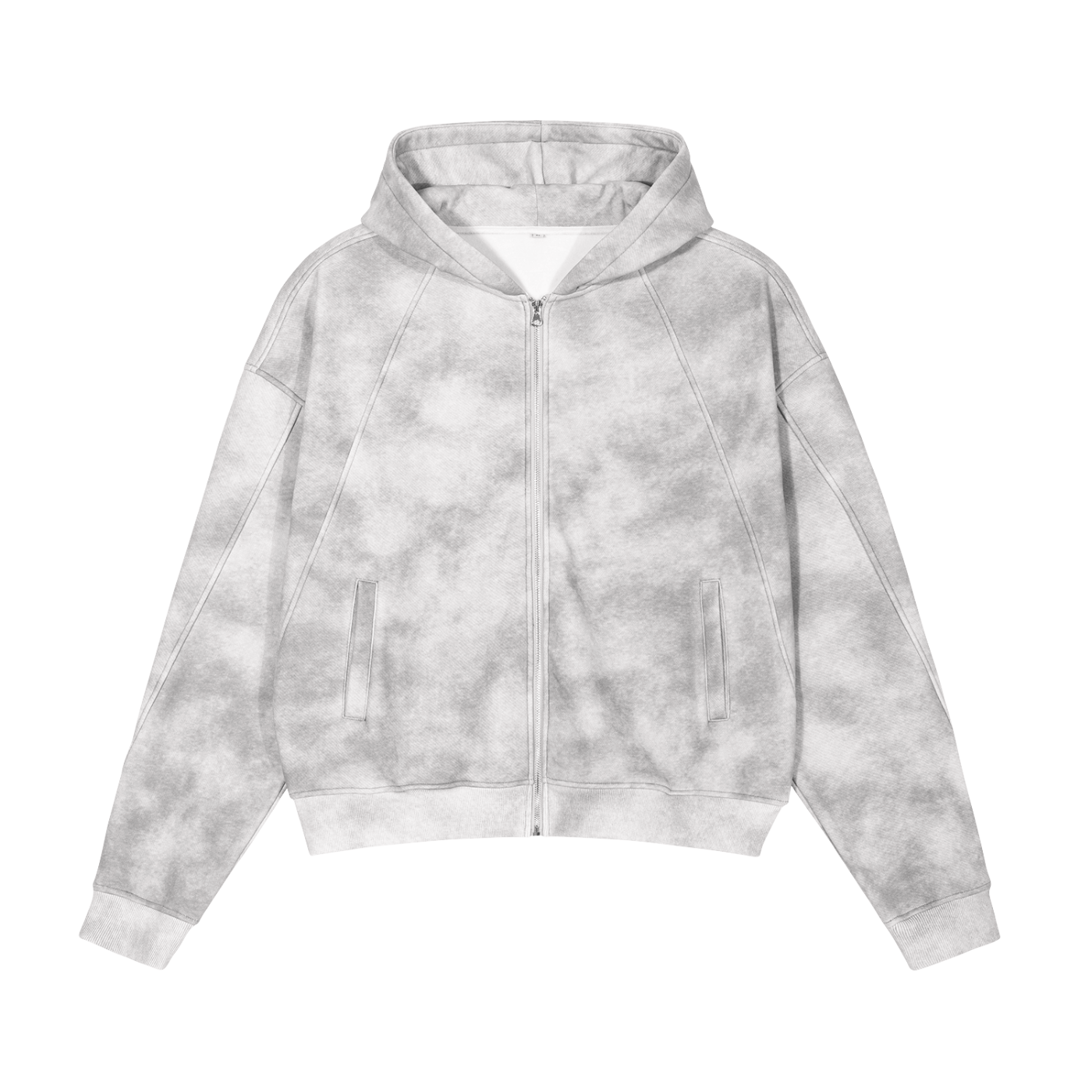 Snow Zip-Up Fleece Hoodie