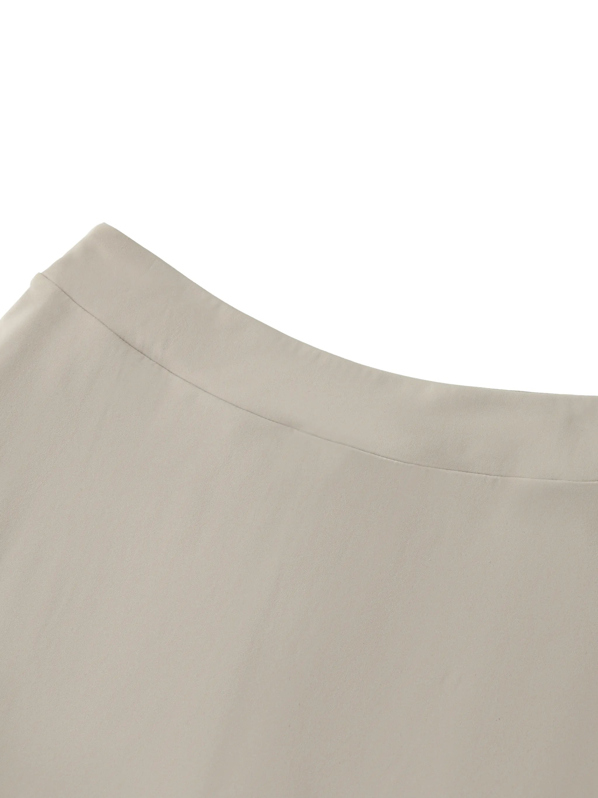 Pocketed A-Line Skirt