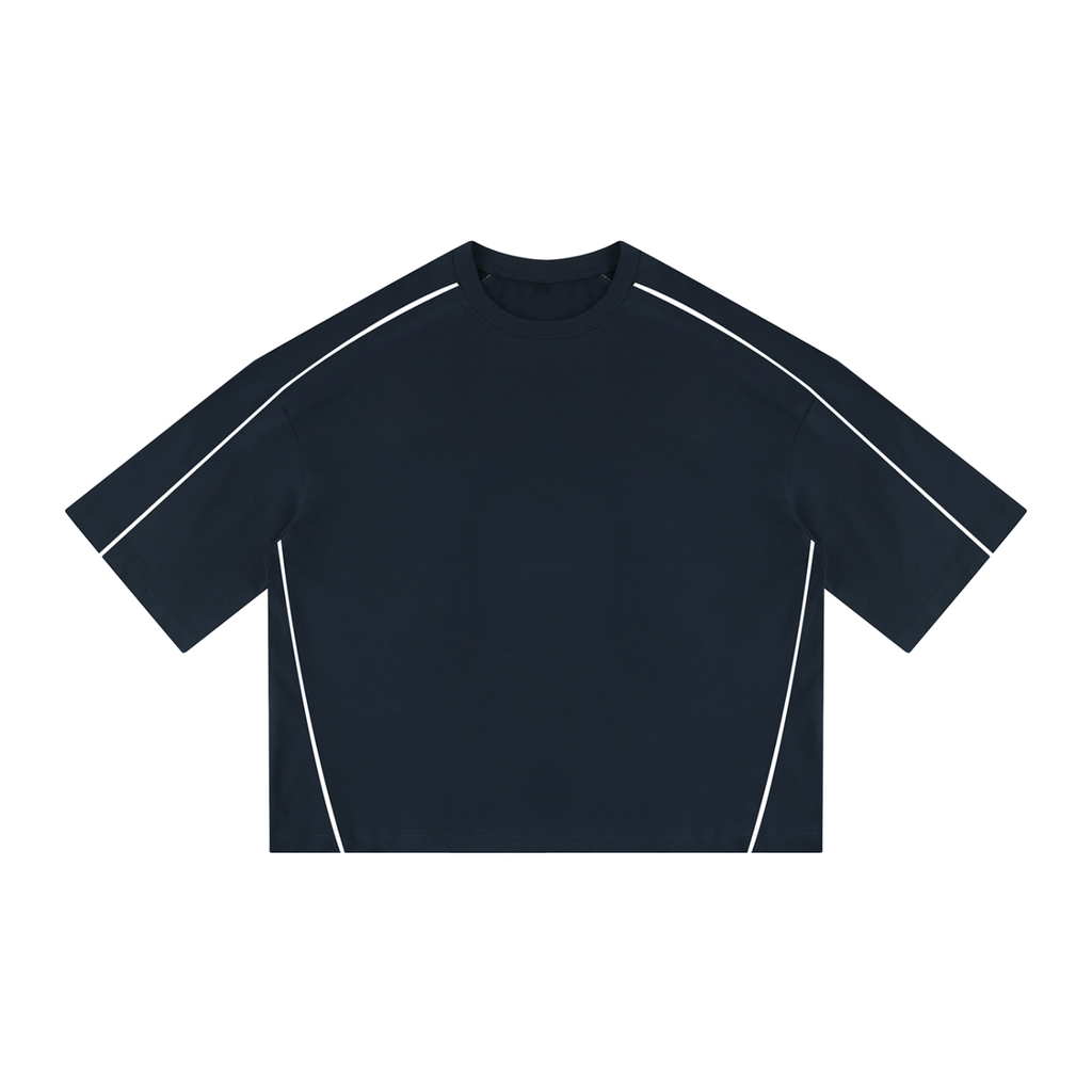 Heavyweight Boxy Piping T-Shirt