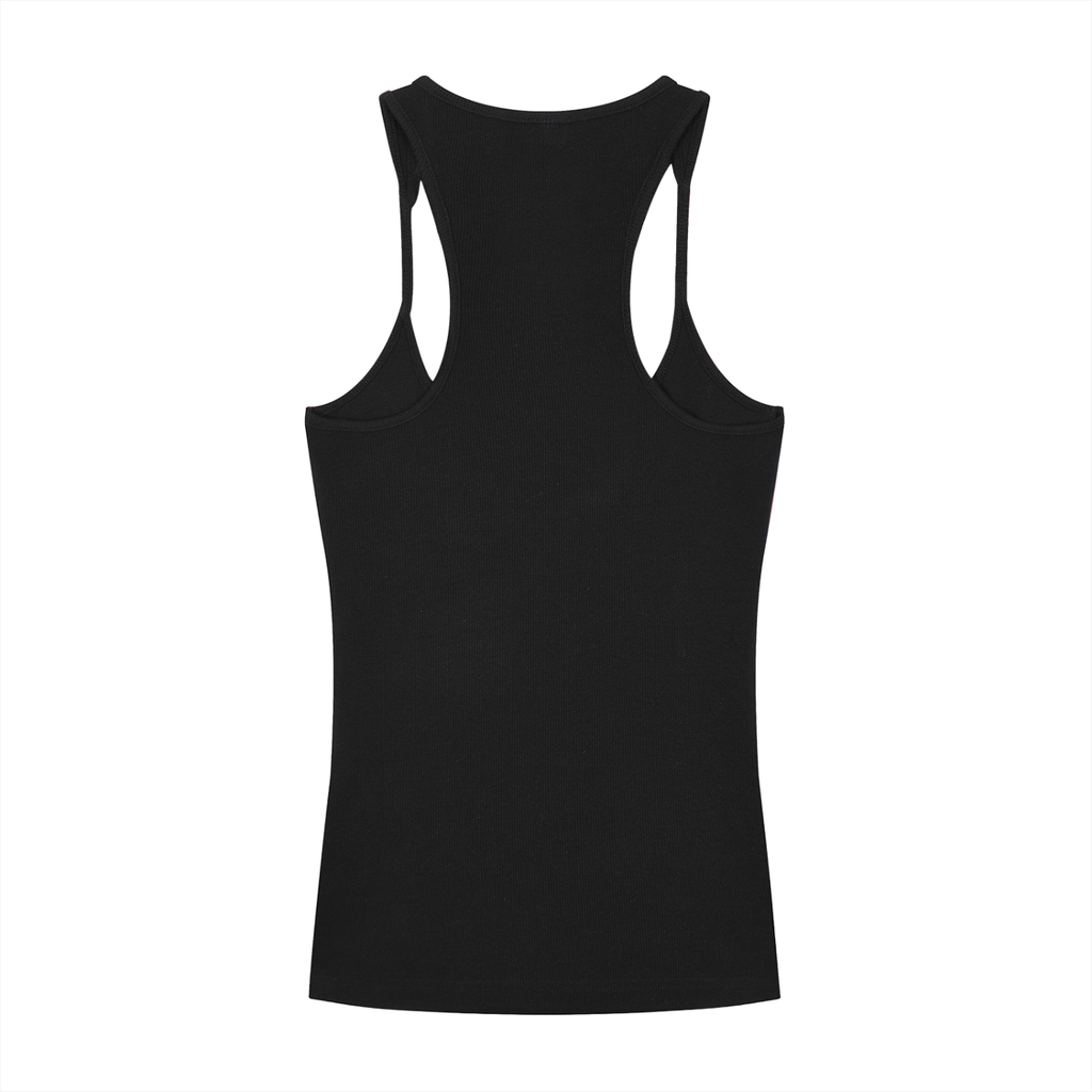 Ribbed Racerback Crop Top