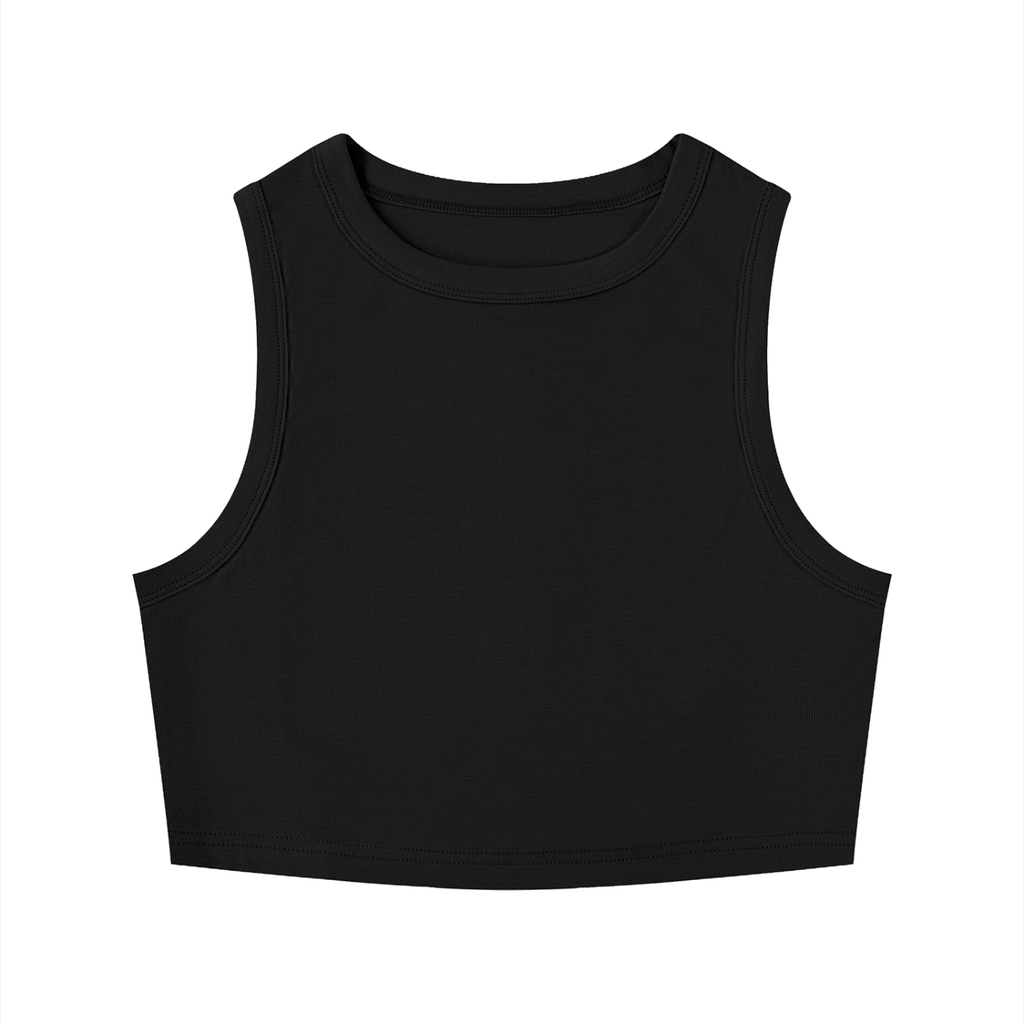 Women's Tight Crewneck Crop Top