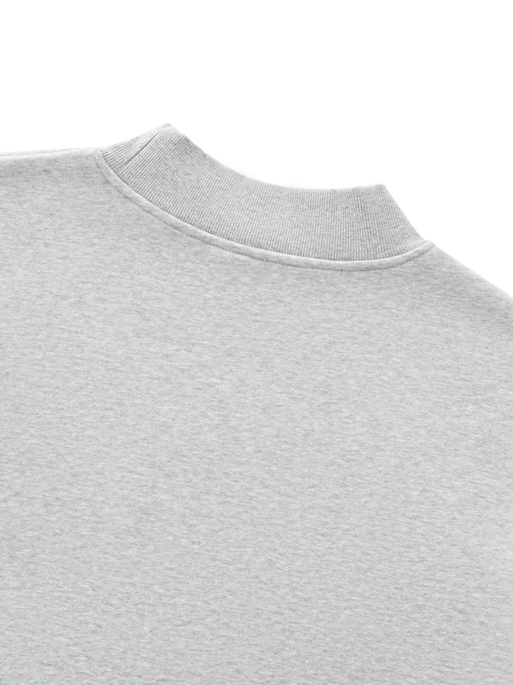 Essential Fleece Mock-Neck Sweatshirt