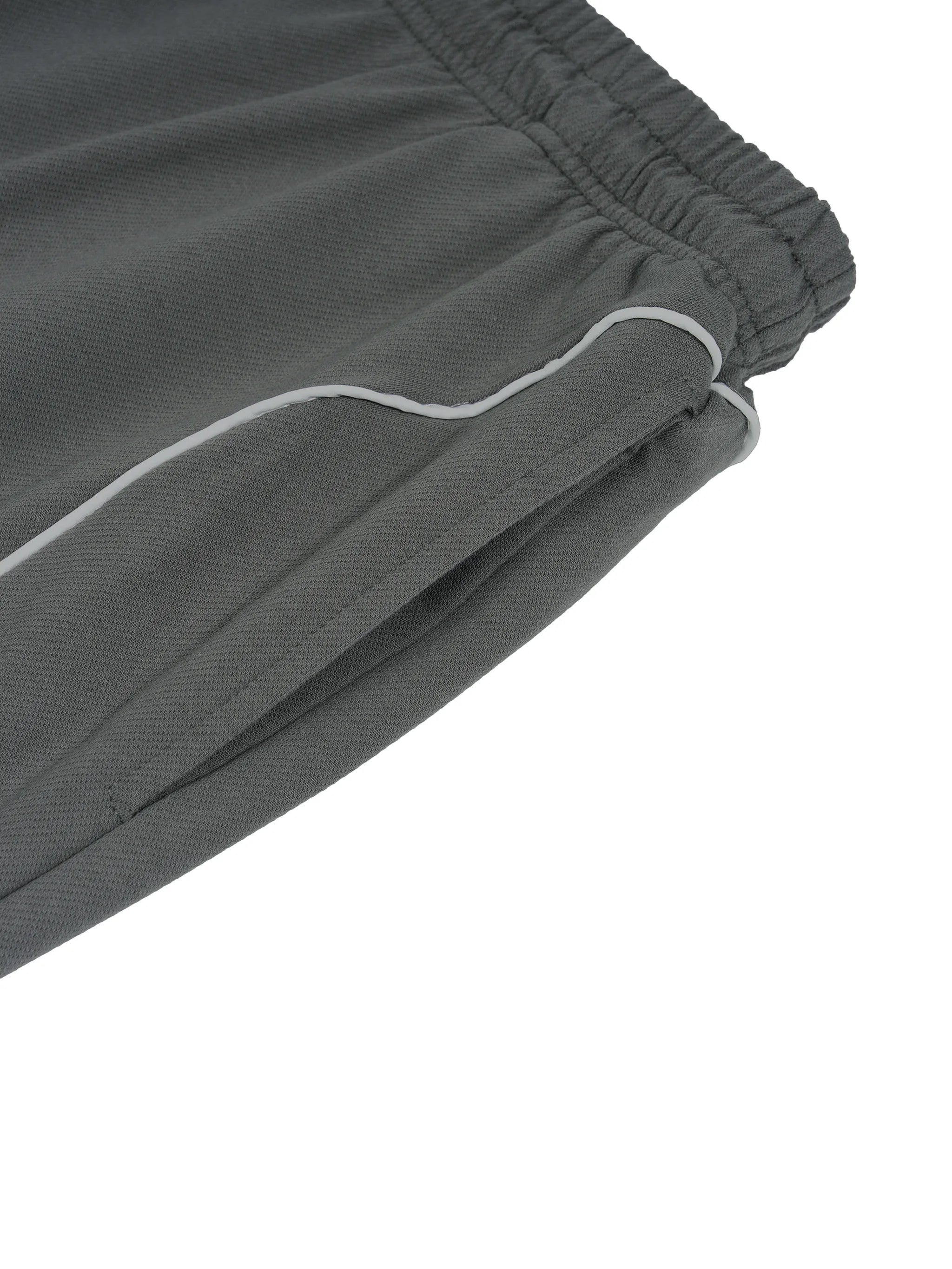 Piping Drawstring Shorts