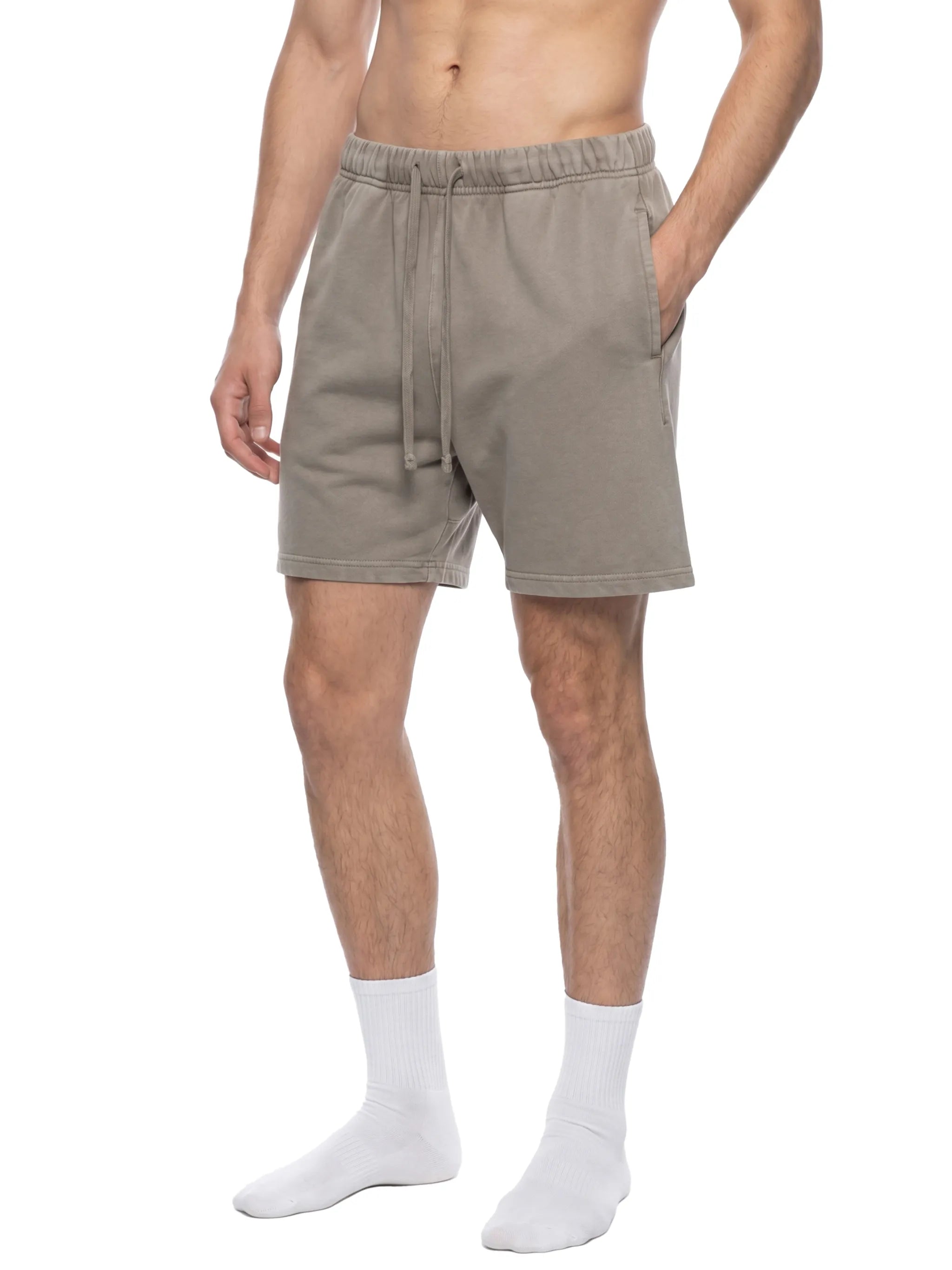 Vintage Wash Cotton Shorts