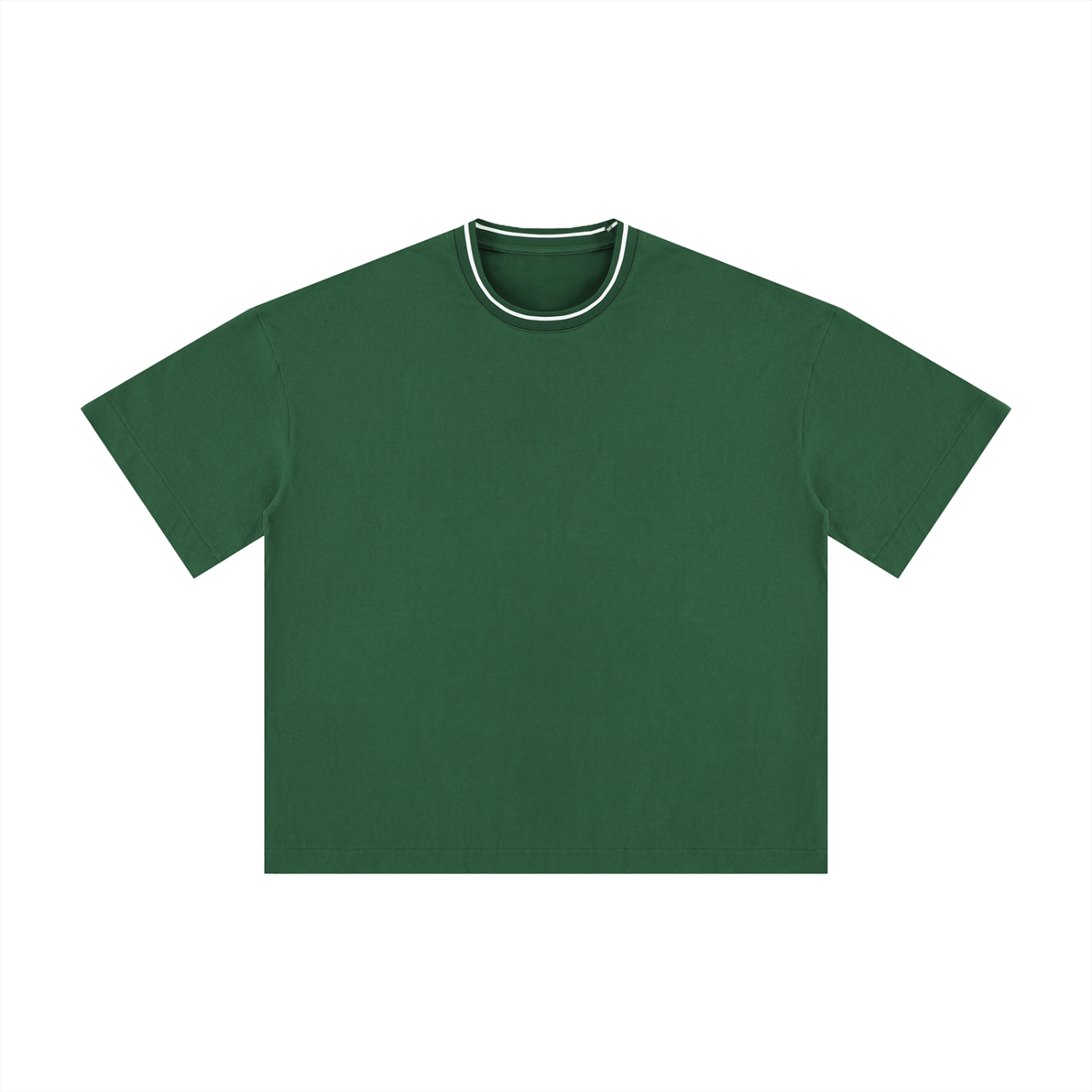 Boxy Ribbed T-Shirt