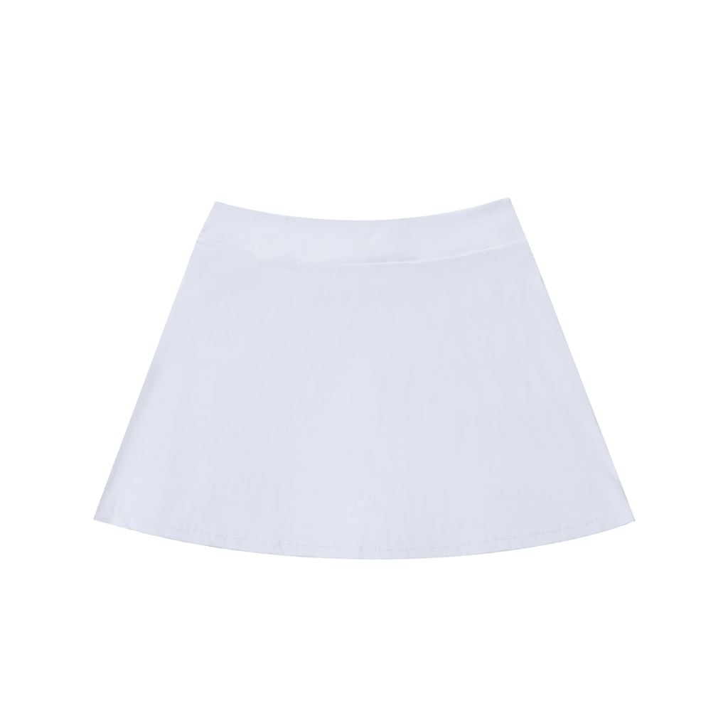 Pocketed A-Line Skirt