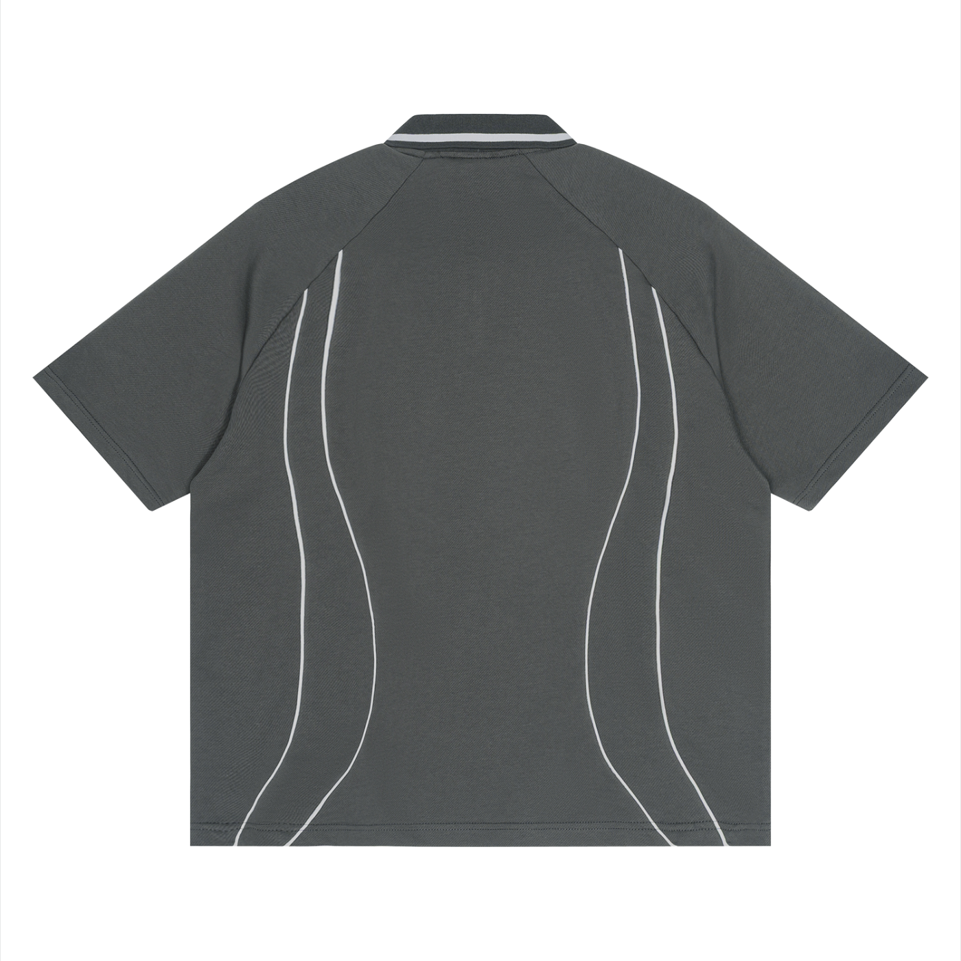 Raglan Piping Polo Shirt