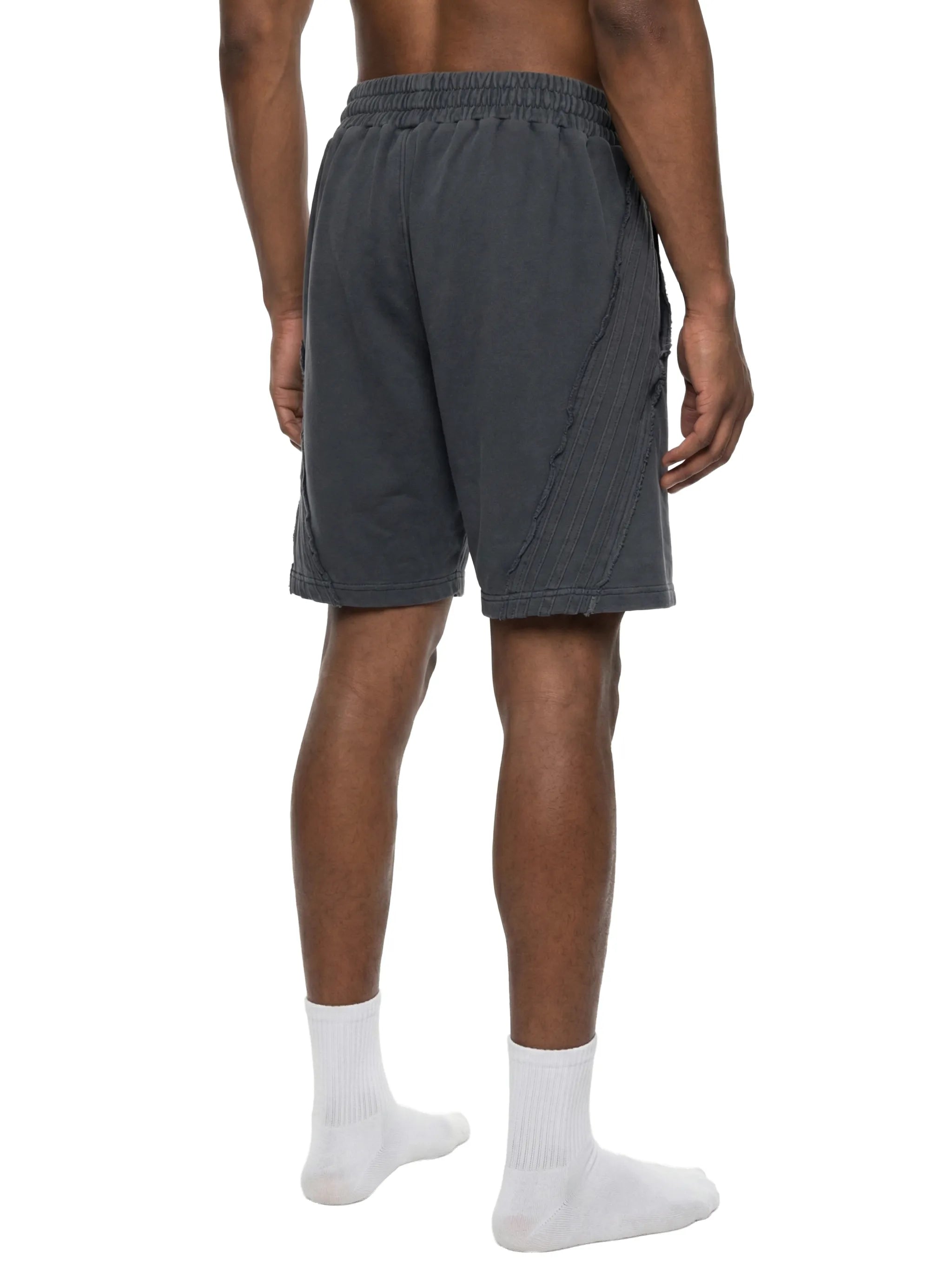 Vintage Wash Raw Edge Shorts