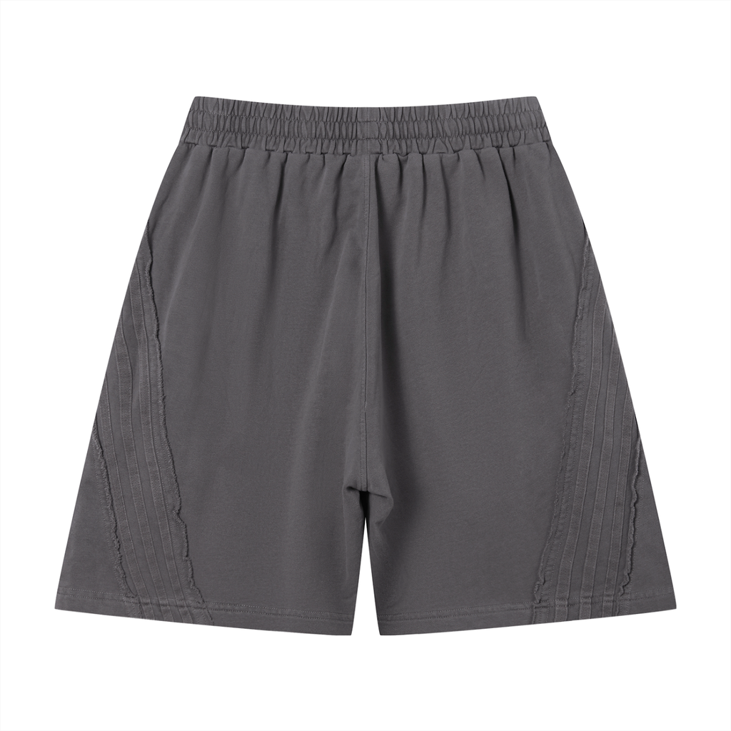 Vintage Wash Raw Edge Shorts