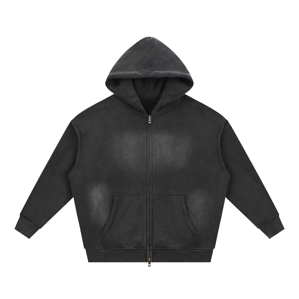 Sunfade Boxy Fleece Hoodie