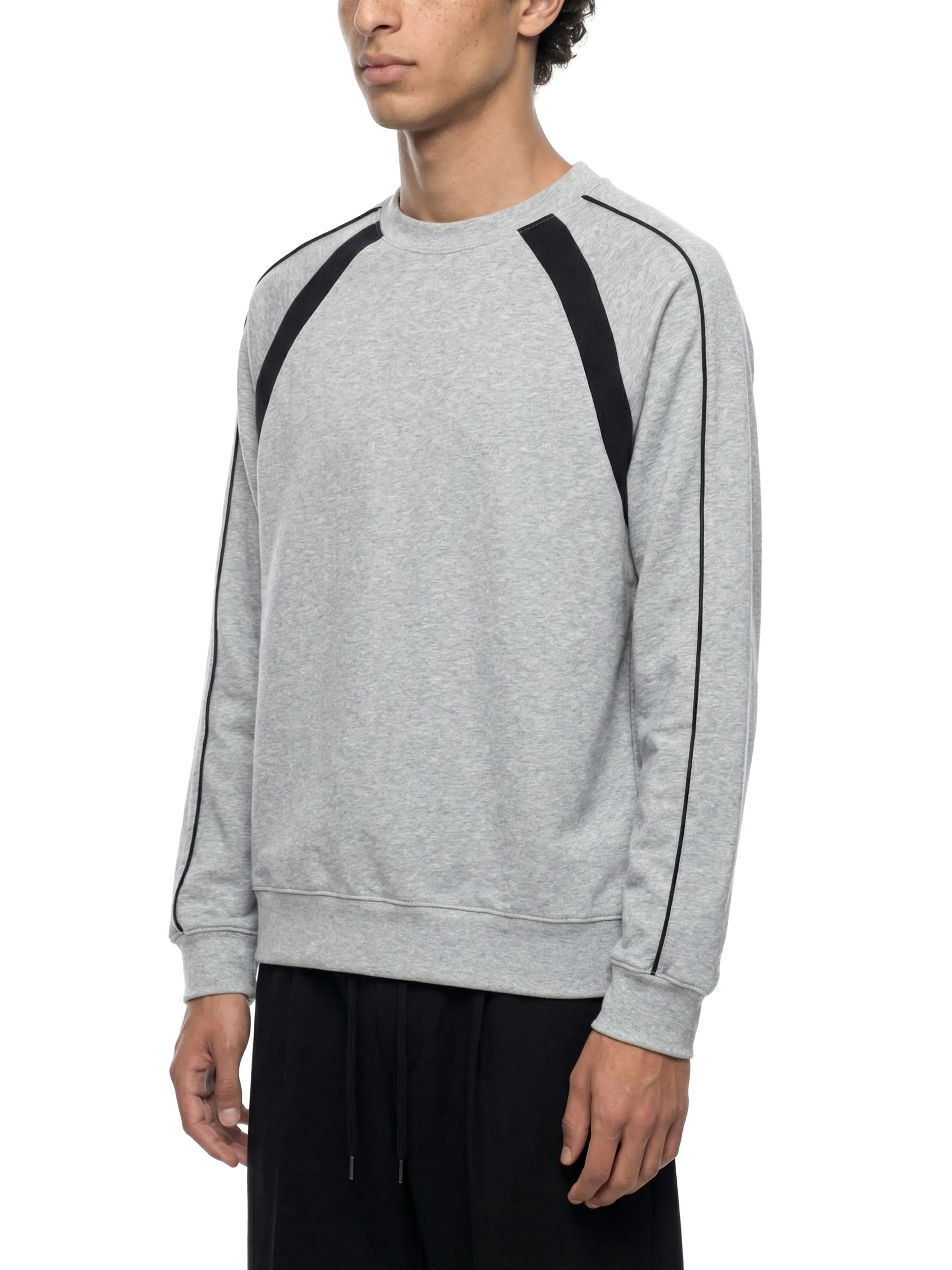 Color Block Crewneck Sweatshirt